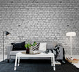 Basic Brick Wall -White